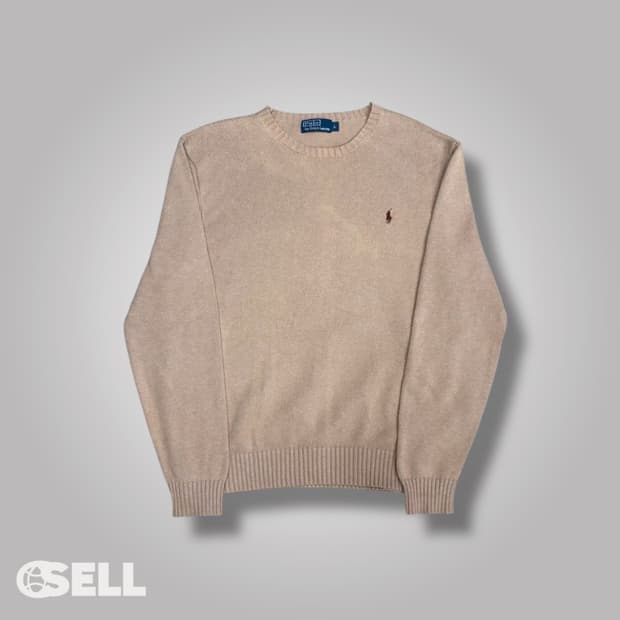 폴로 베이지 니트