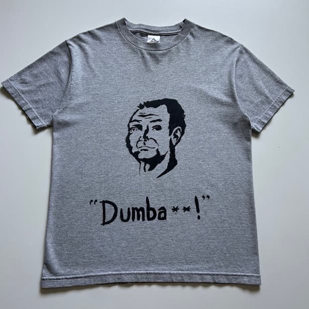Vintage Dumbass 그래픽 티셔츠