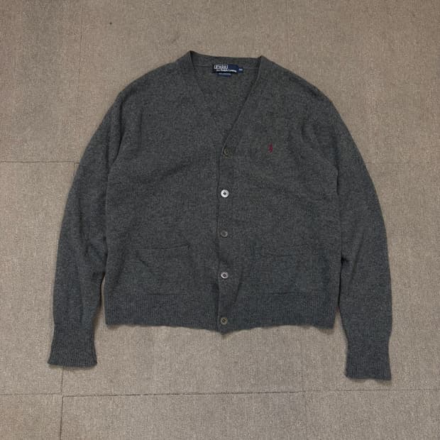 polo 랄프로렌 폴로 램스울 가디건 100