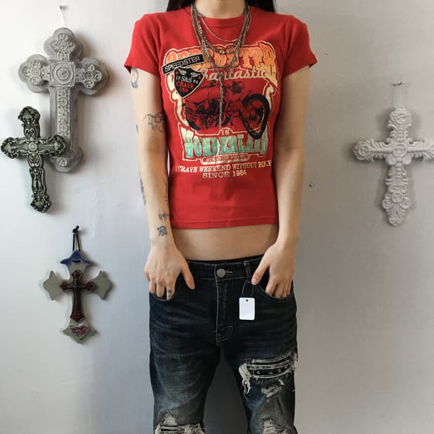 Bike printing t shirt