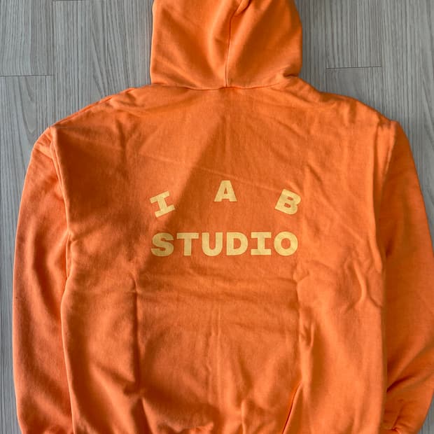 [새상품] 아이앱 스튜디오 피그먼트 후드 살몬