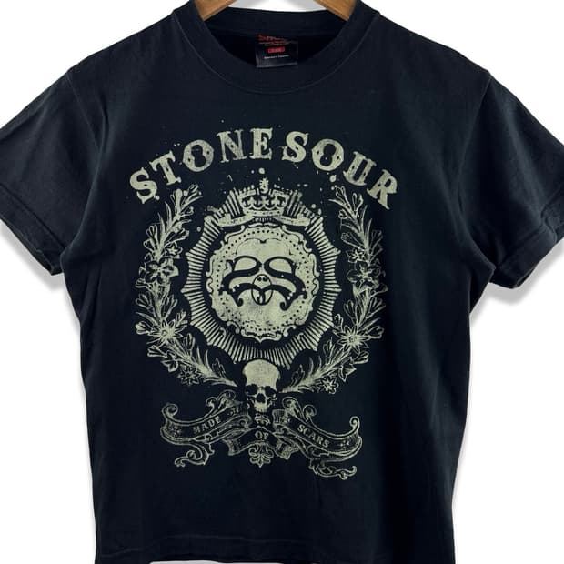 Stone Sour 스컬 프린팅 티셔츠2592