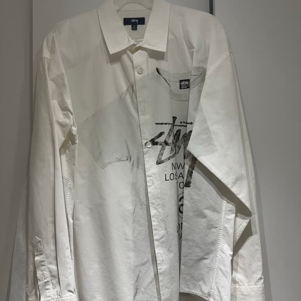 스투시 월드투어 셔츠