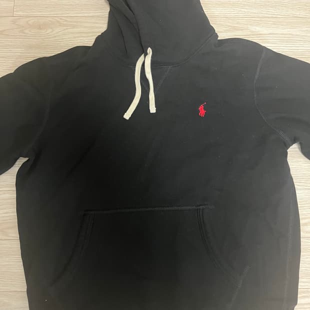 폴로 폴로랄프로렌 검정 후드티