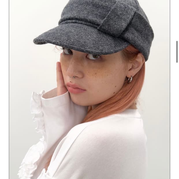 타입서비스 울 벨티드 캡