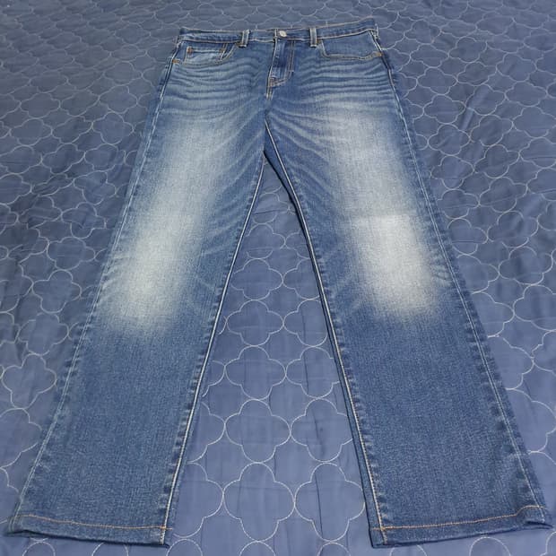 리바이스 502 프리미엄 퍼포먼스 슬림스트레이트 데님진 블루 (30)