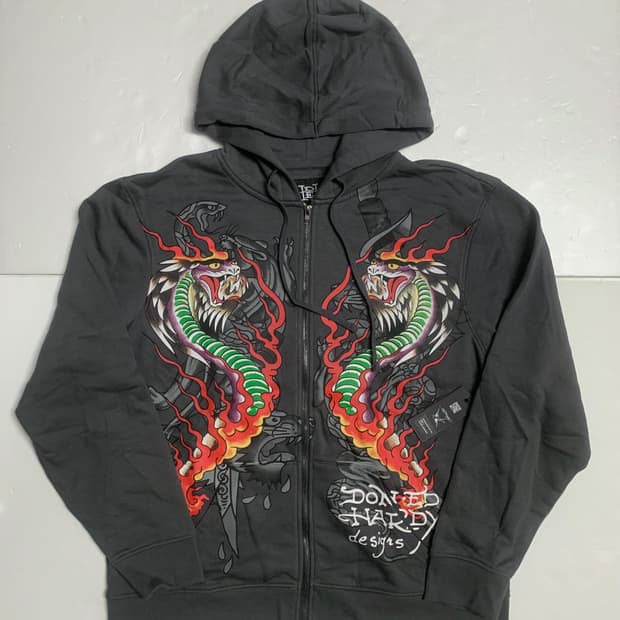 에드하디 용 드래곤 후드집업