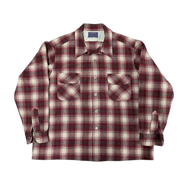 빈티지 60s Pendleton Plaid Flannel 펜들턴 셔츠