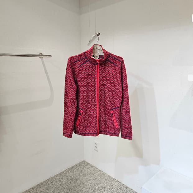 L.L.Bean 패턴 플리스 집업