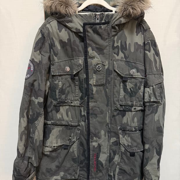 후부 카모 대장 패딩