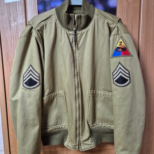 브론슨 퓨리 복각 1세대 탱커자켓 XL 베이지