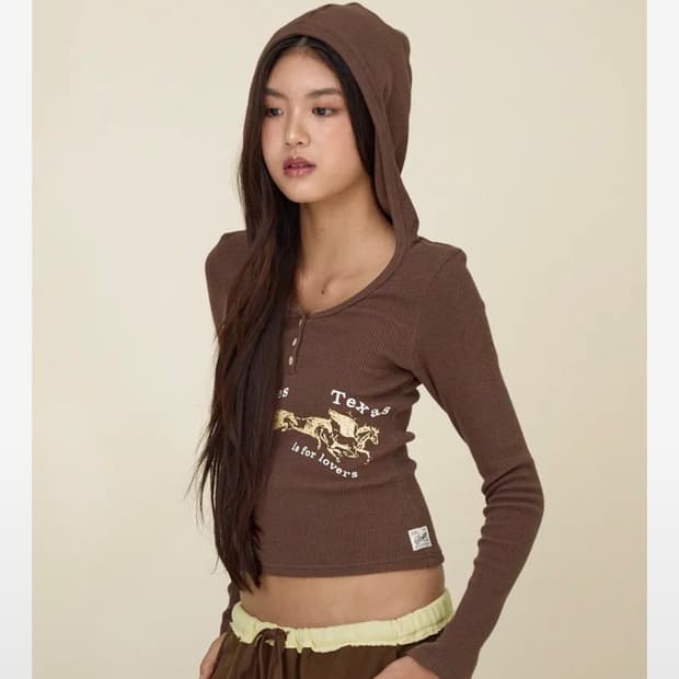 WAFFLE LONG SLEEVE 후드