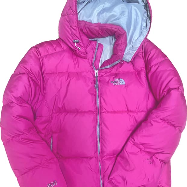 노스페이스 핫핑크 900 패딩