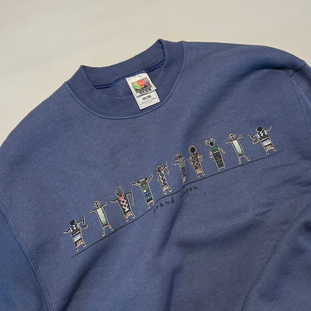 90s 프룻오브더룸 빈티지 스웻셔츠