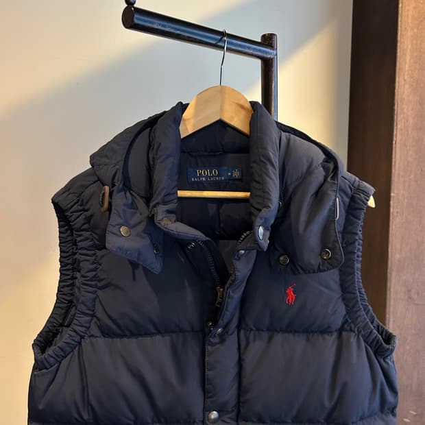 13085 - 폴로 랄프로렌 덕다운 조끼 패딩