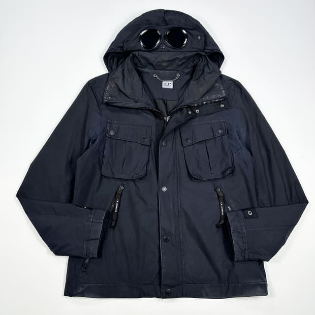 C.P.컴퍼니  올드 아카이브 고글 후디 자켓 블랙 L