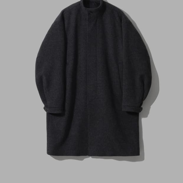 서스테인 Supply Wool Coat Charcoal 2사이즈