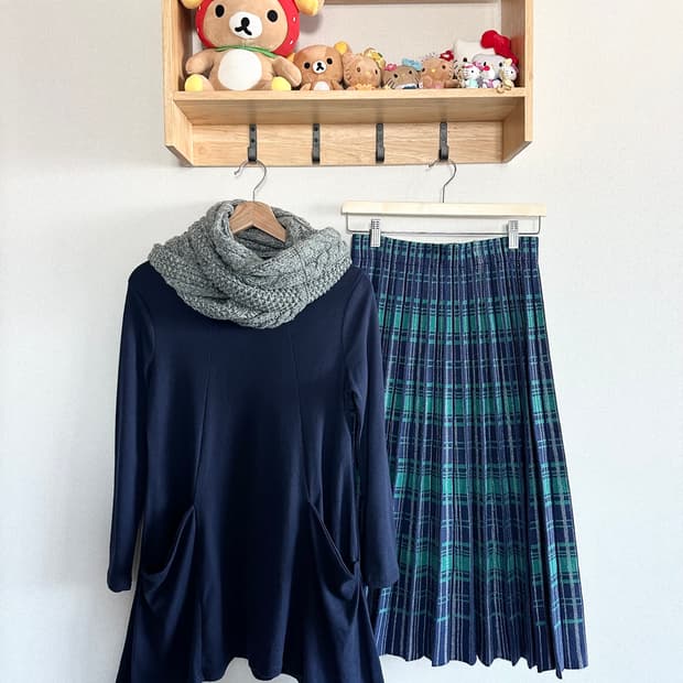 jpn 하구미 스즈코 너드 모리걸 아오이유우 코디세트