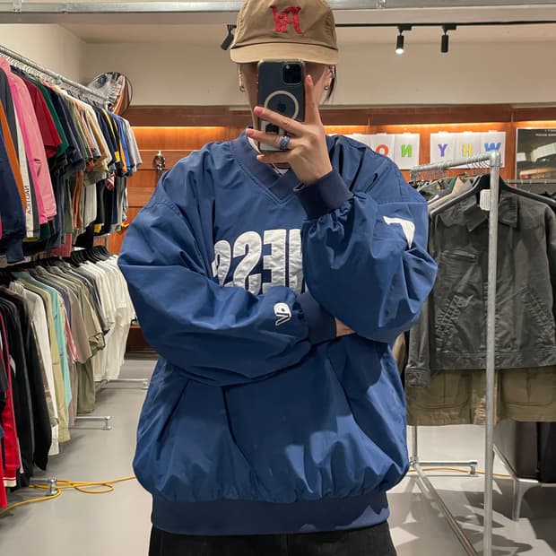 빈티지 바람막이 웜업