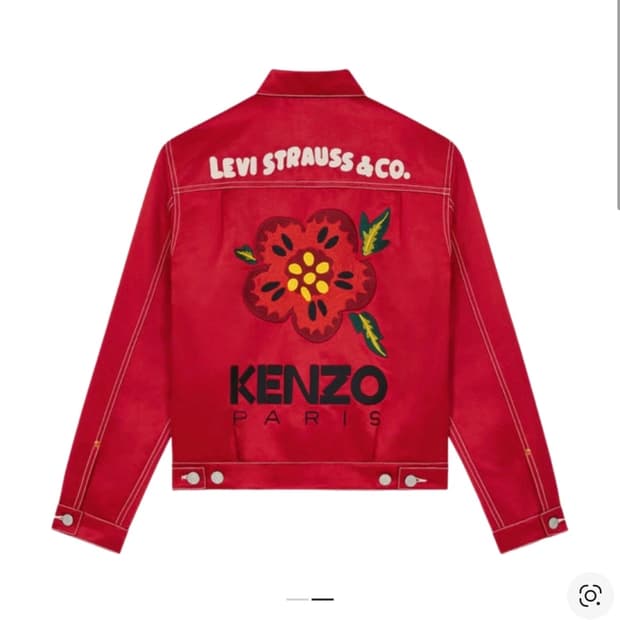 리바이스 X 겐조 타입2 사틴 트러커 자켓