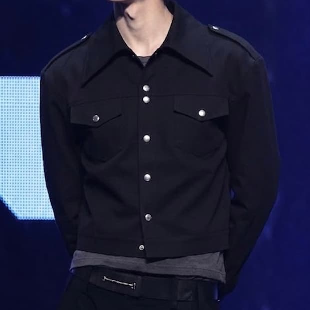 삼양쉐이드 Stencollar 숄더 카라 자켓