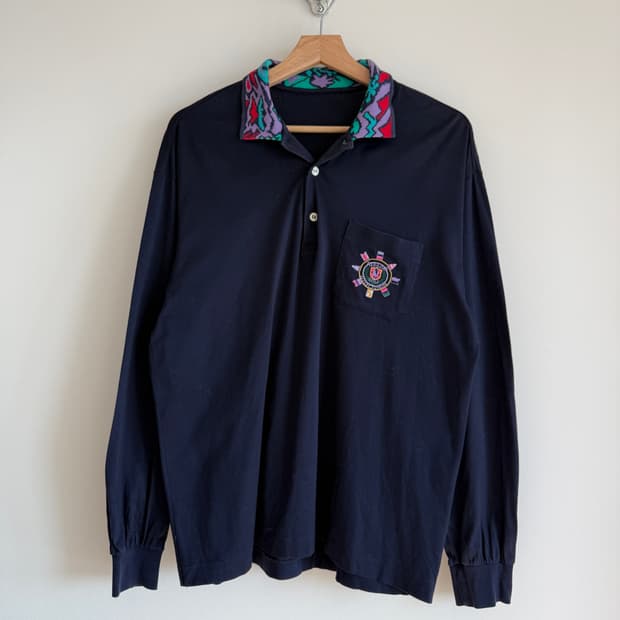 미쏘니 스포츠(MISSONI SPORT) 카라 롱슬리브(올 나감 있음)