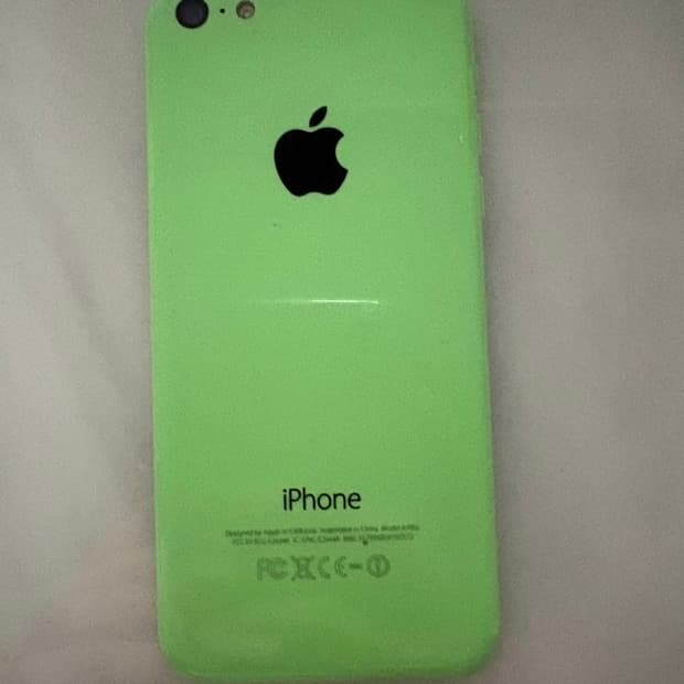 아이폰5c 그린