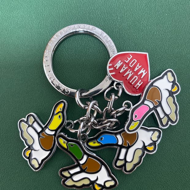 휴먼메이드 오리 키링