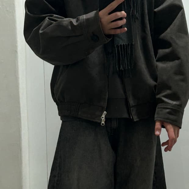 빈티지 레더자켓