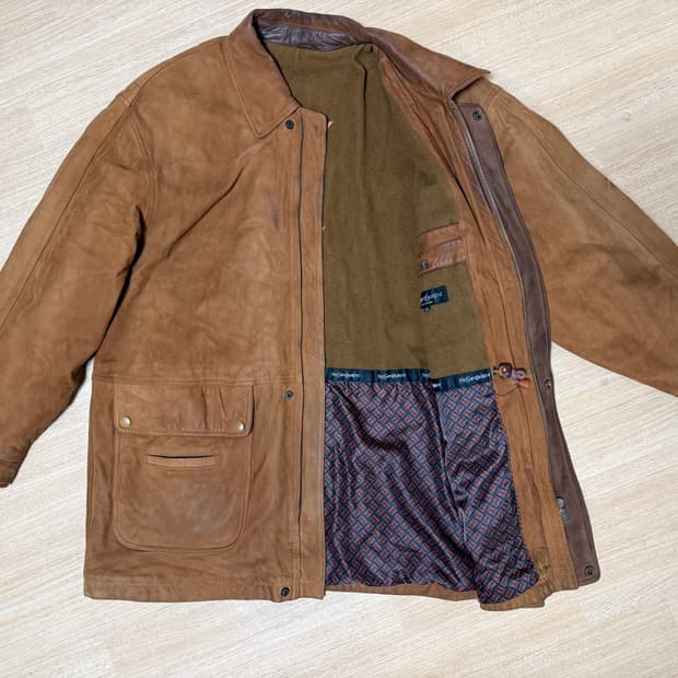 Yves Saint Laurent 가죽 자켓