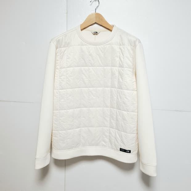 남성 노스페이스 화이트라벨 기능성 패딩 트레이닝 탑