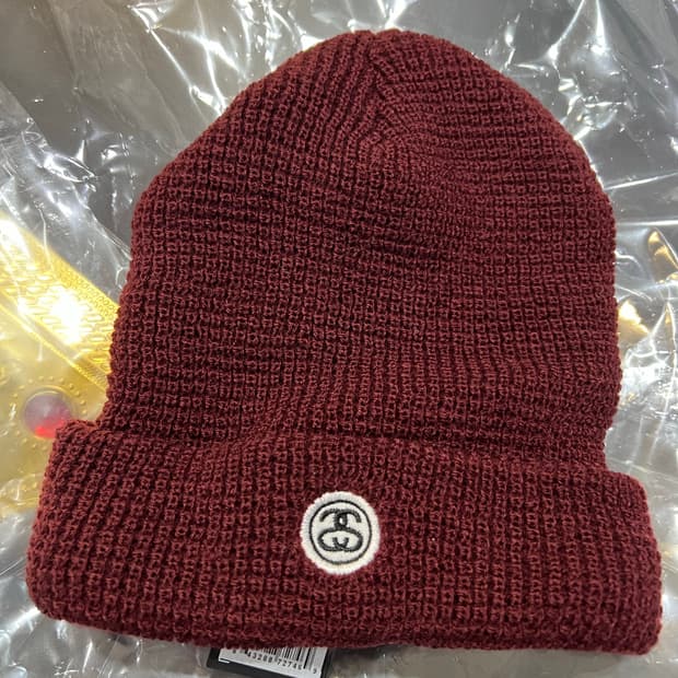 스투시 빈티지 로고 비니