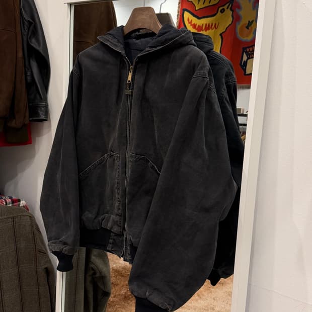 90s Walls 월즈 덕 액티브 페이딩 후드 워크 자켓