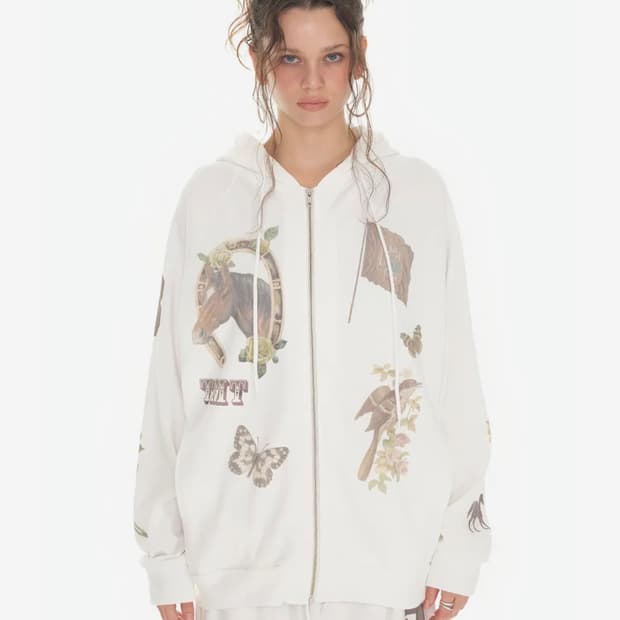 투머치택스 후드집업