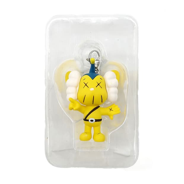 카우스 도쿄 퍼스트 jpp 키체인 옐로우 피규어 키링
