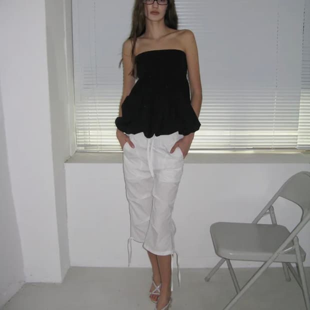 파르티멘토 파라슈트 미디 팬츠 M