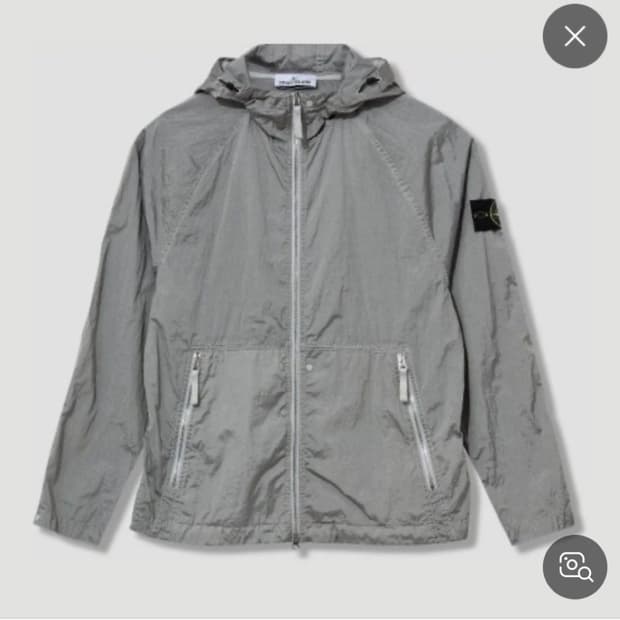 스톤아일랜드 나일론 메탈 바람막이 XXL