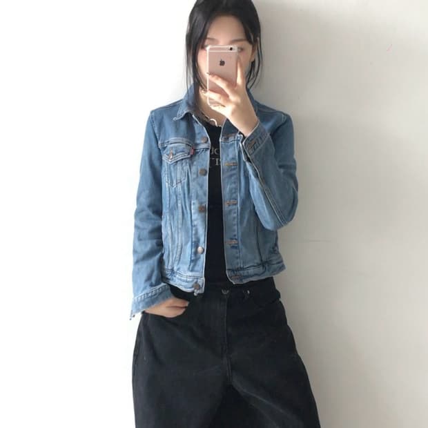 리바이스 데님자켓