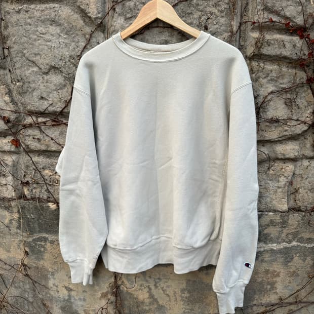 90s 챔피온 빈티지 리버스위브 스웻 셔츠 맨투맨 L