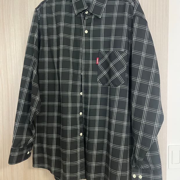 체크 셔츠