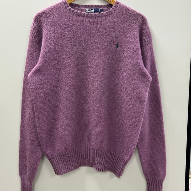 폴로 랄프로렌 스코틀랜드 울 니트