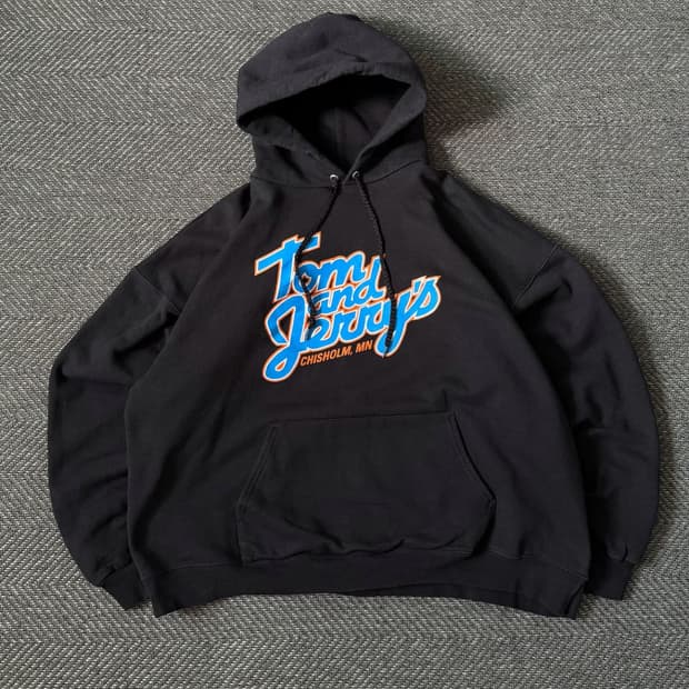 90s Hanes Tom & Jerry 후디