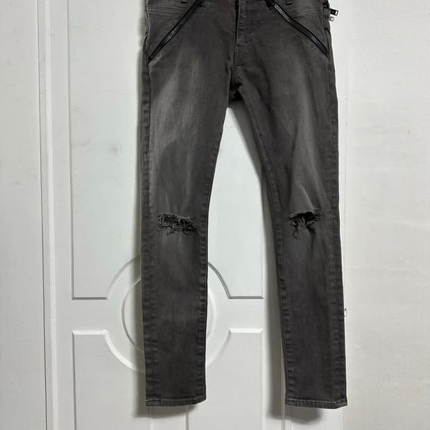 언더커버 지퍼 데님 팬츠