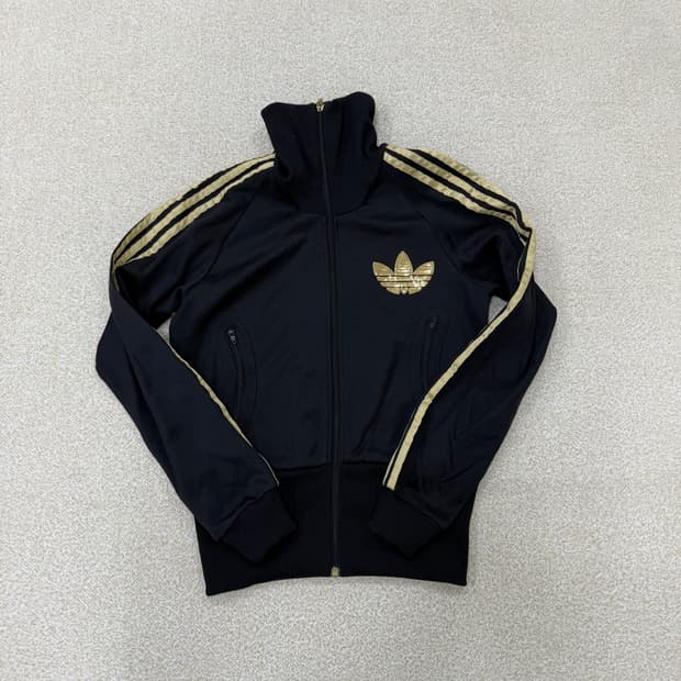 90 아디다스 골드 글리터 한정판 저지 0129T1