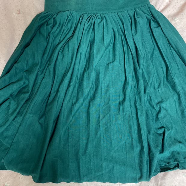 청록 스커트
