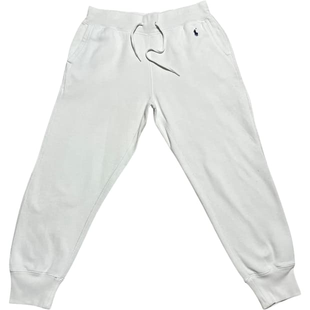 Polo Ralph Lauren 화이트 조거 팬츠