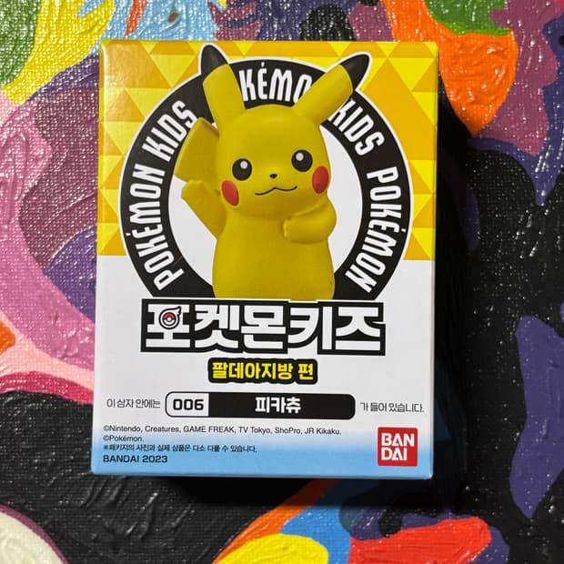 미개봉) 포켓몬키즈 피카츄 포켓몬 피규어 미니어처 인테리어 소품