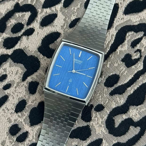 70s 빈티지 세이코 탱크 쿼츠