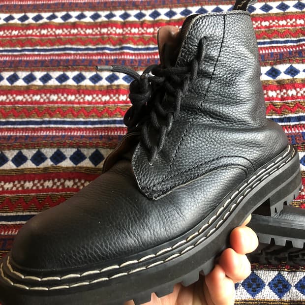 프로엔자슐러 레더 컴뱃 부츠 39