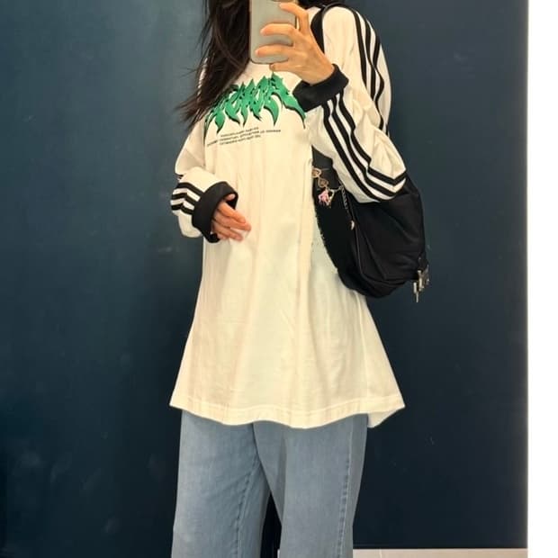 XXL 아디다스 플레임 롱슬리브 남녀공용